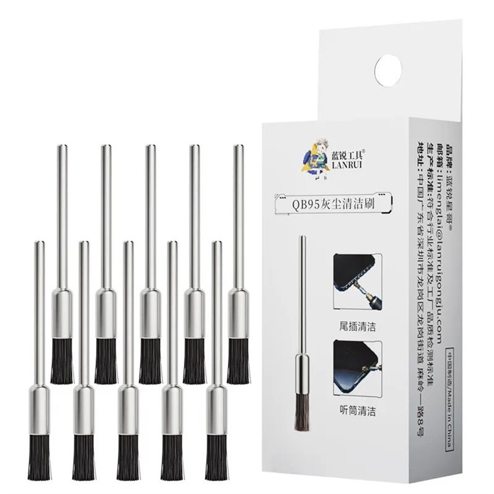 Antistatisk borste Lanrui QB95, 2,35 mm, set om 10 stycken