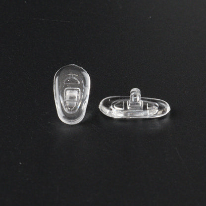 Silikonplattor för glasögon Techsuit NPT1, Set om 2 stycken, Transparenta