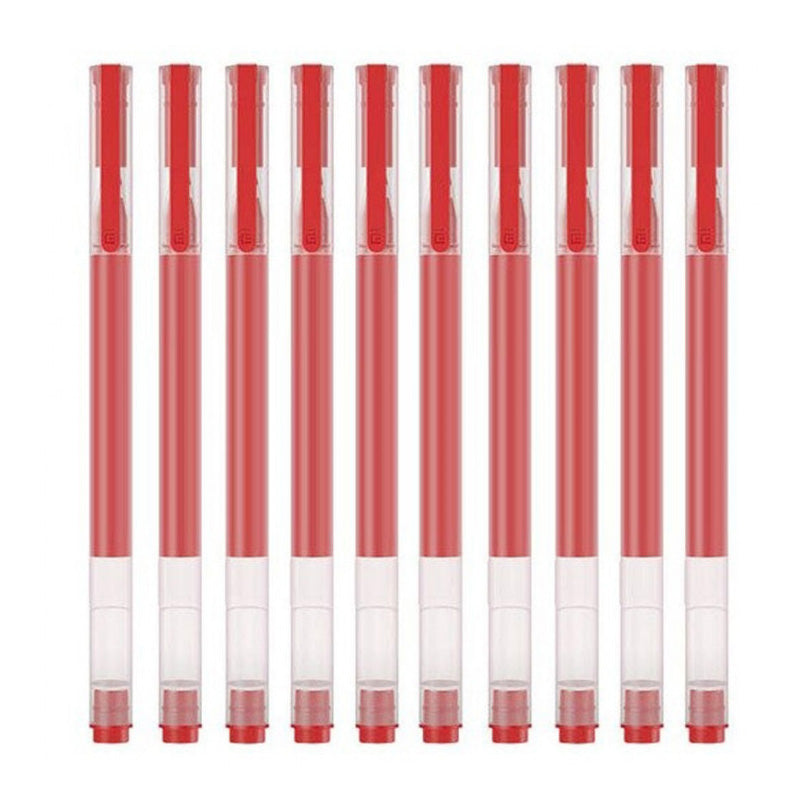 Xiaomi-penna, Röd Gel, 0.5mm, Set med 10 stycken BHR8863GL