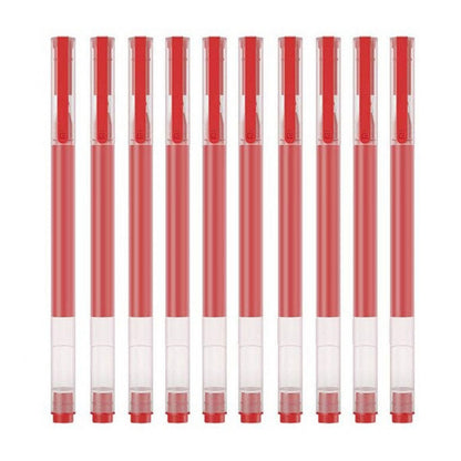 Xiaomi-penna, Röd Gel, 0.5mm, Set med 10 stycken BHR8863GL
