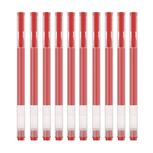 Xiaomi-penna, Röd Gel, 0.5mm, Set med 10 stycken BHR8863GL