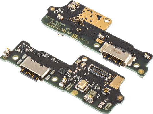 Laddningskontakt Kort - Mikrofon Xiaomi Poco C40, Service Pack 560002C3QP00