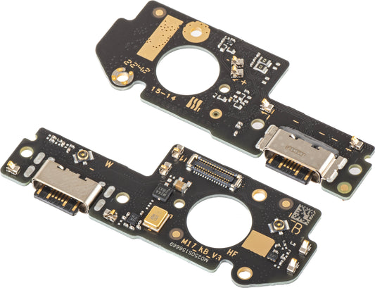Laddningskontakt Kort - Mikrofon Xiaomi Poco X5, Service Pack 560002M17P00