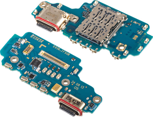 Laddningskontaktkort - Mikrofon - SIM-kortläsarmodul Samsung Galaxy S25 Ultra S938