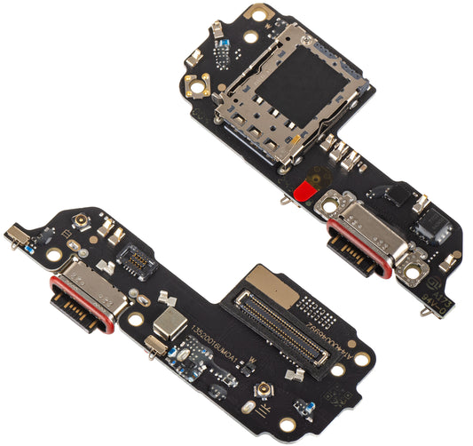 Laddningskontaktkort - Mikrofon - SIM-kortläsarmodul Xiaomi Redmi Note 14 Pro+ 5G