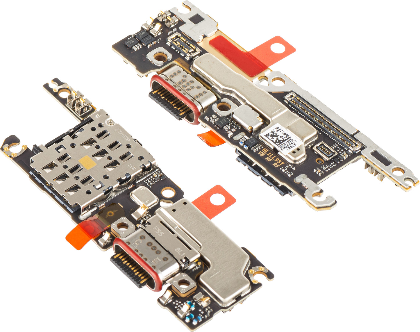 Kretskort med laddningskontakt - Mikrofon - SIM-kortläsarmodul Huawei Pura 80 Pro, Service Pack 02357ECW