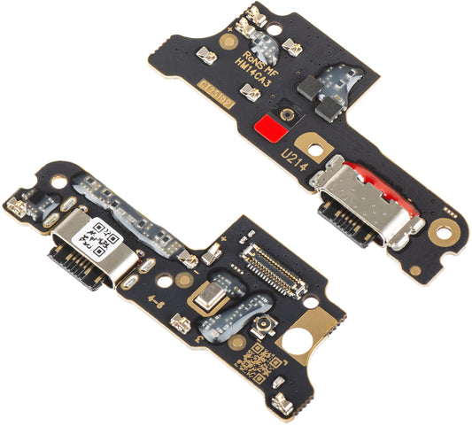 Laddningskontaktkort - Mikrofon Xiaomi Redmi 14C 5G