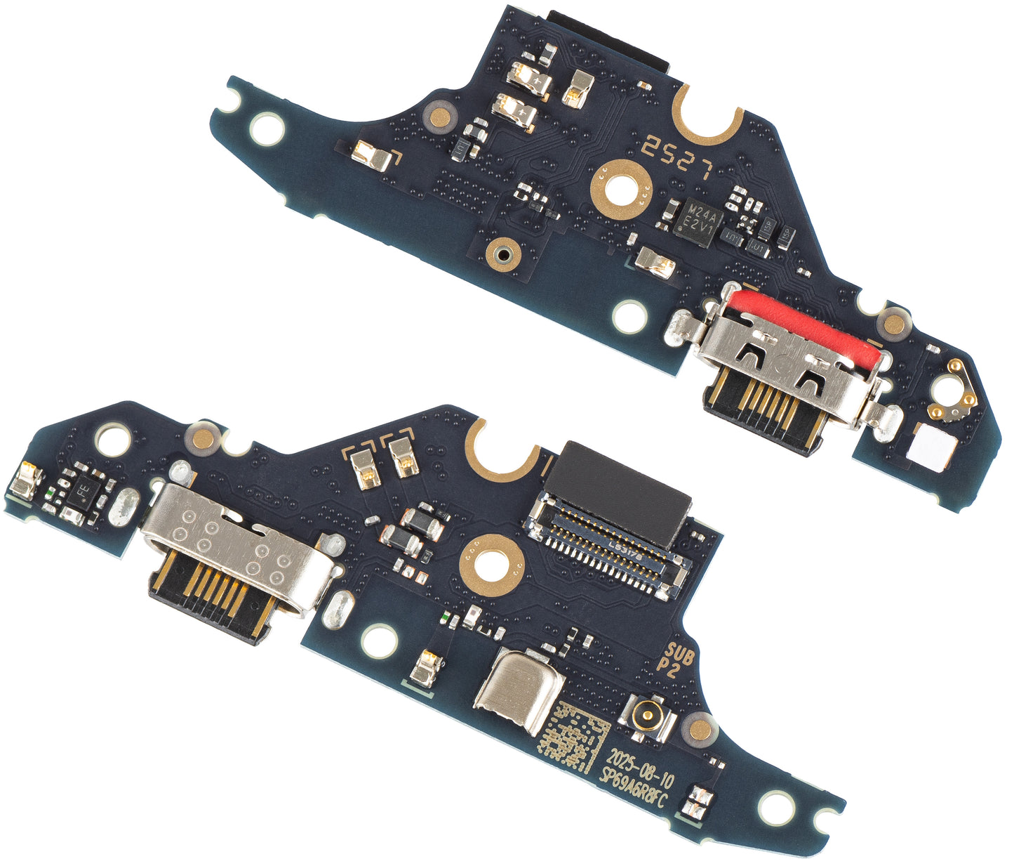 Laddningskontakt Kort - Mikrofon Motorola Moto G06 Power / G06, Service Pack 5B28C31260