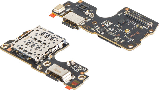 Kretskort med laddningskontakt - Mikrofon - SIM-läsarmodul Xiaomi Redmi Note 14 Pro 4G, Servicepaket 560004000O600