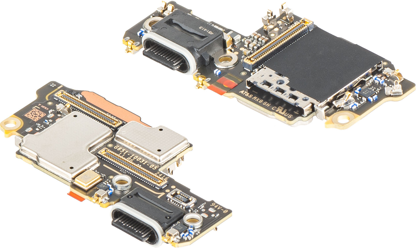 Laddningskontakt Kort - Mikrofon - SIM-kortläsarmodul Google Pixel 9, Service Pack G949-00968-00