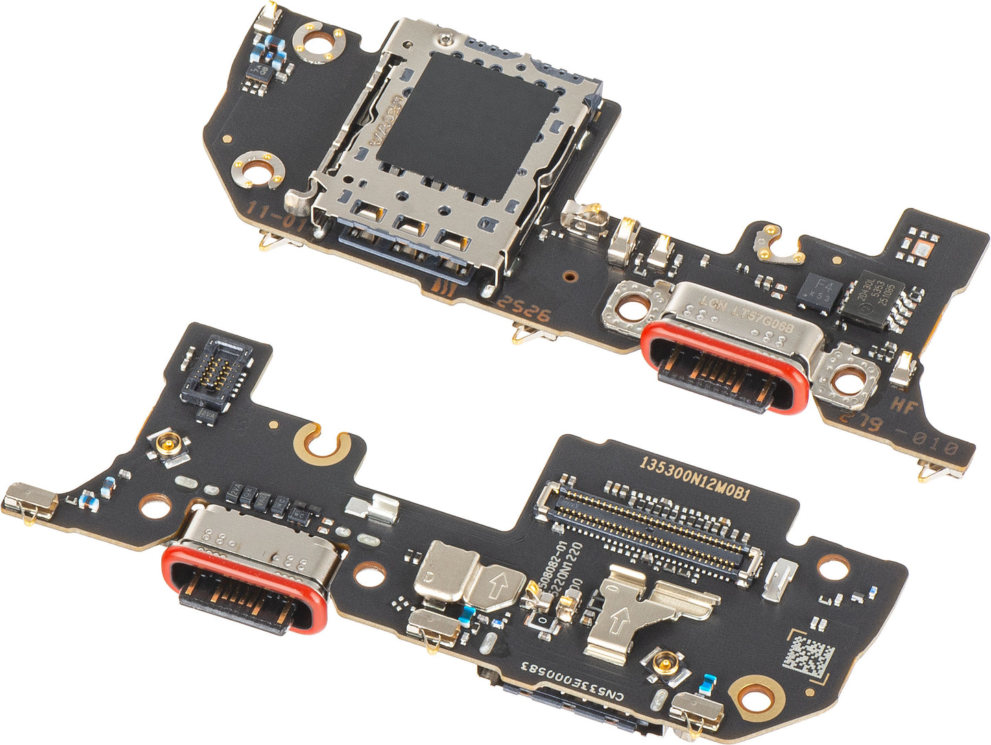 Laddningskontakt Kort - Mikrofon - SIM-läsarmodul Xiaomi 14T Pro, Service Pack 56001400N1200
