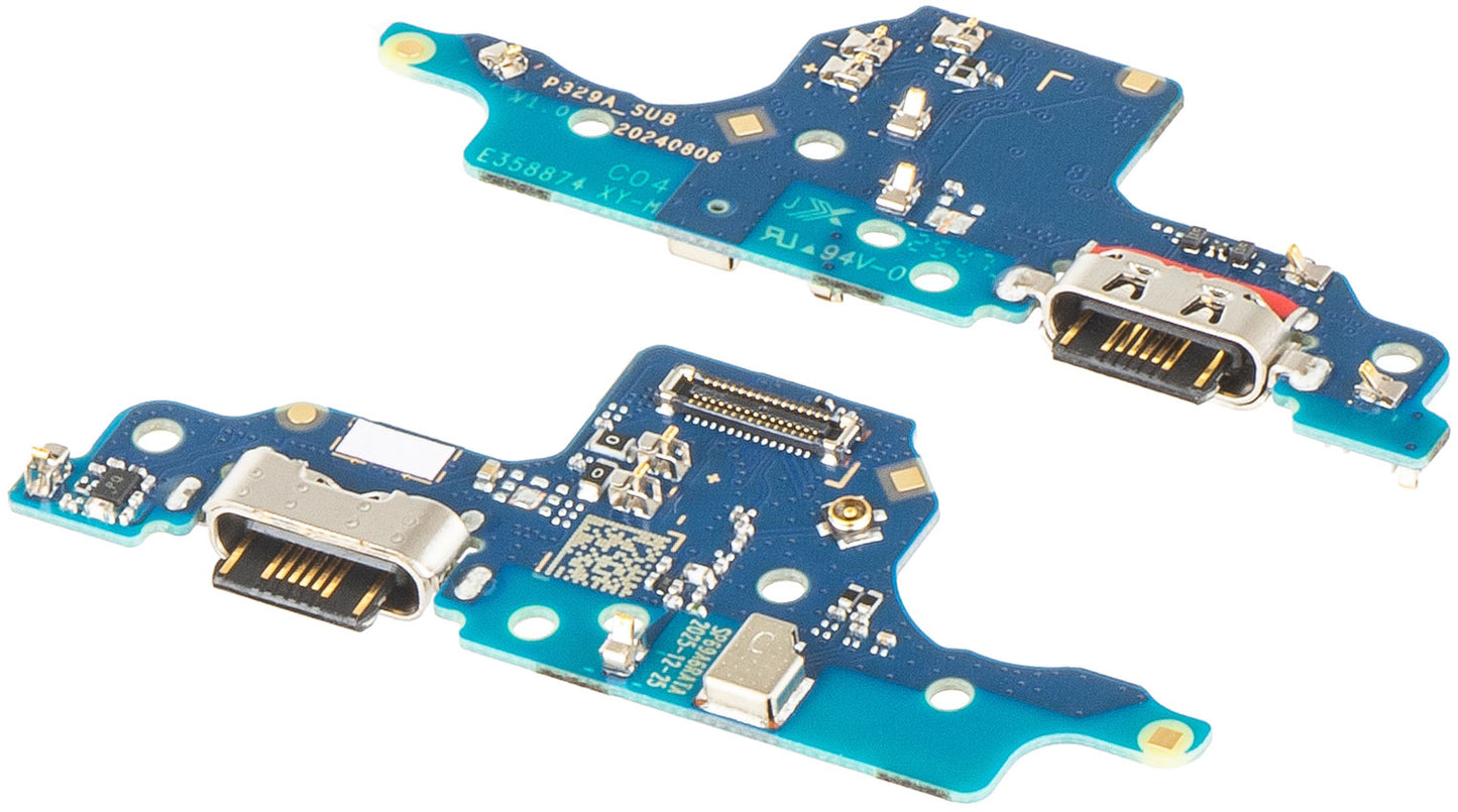 Laddningskontakt Kort - Mikrofon Motorola Moto G17 / G17 Power, Service Pack 5B28C32091