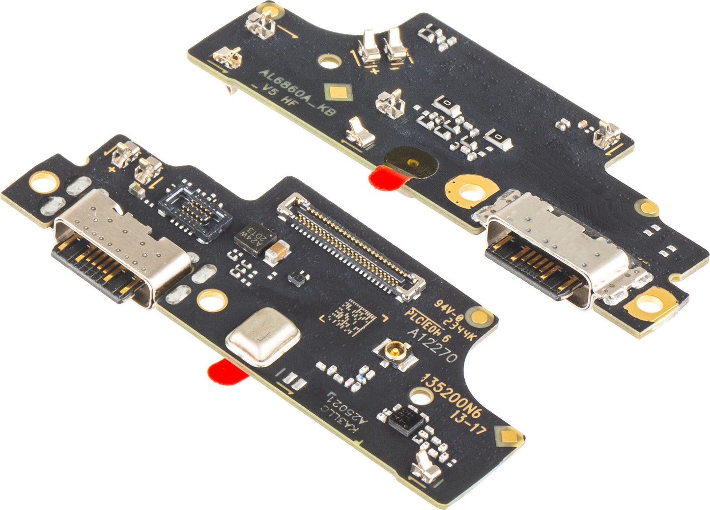 Laddningskontaktkort - Mikrofon Xiaomi Redmi Note 14S