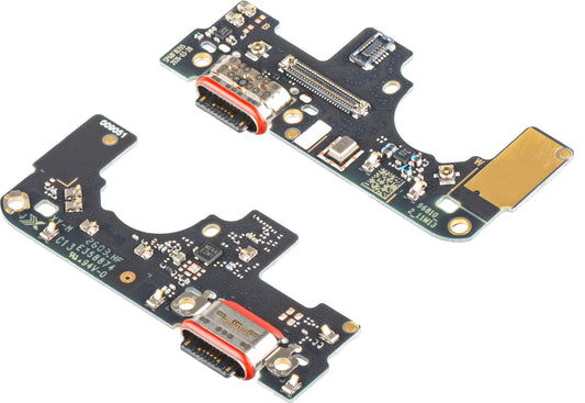 Laddningskontakt Kort - Mikrofon Motorola Moto G87, Service Pack 5B28C32729
