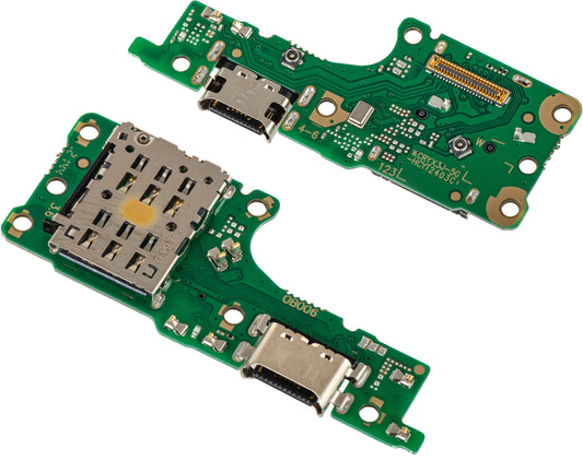 Laddningskontaktkort - Mikrofon - SIM-kortläsarmodul Honor X9 4G