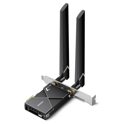 UGREEN BE6500 Network Card (55204), 1 x PCIe, Black