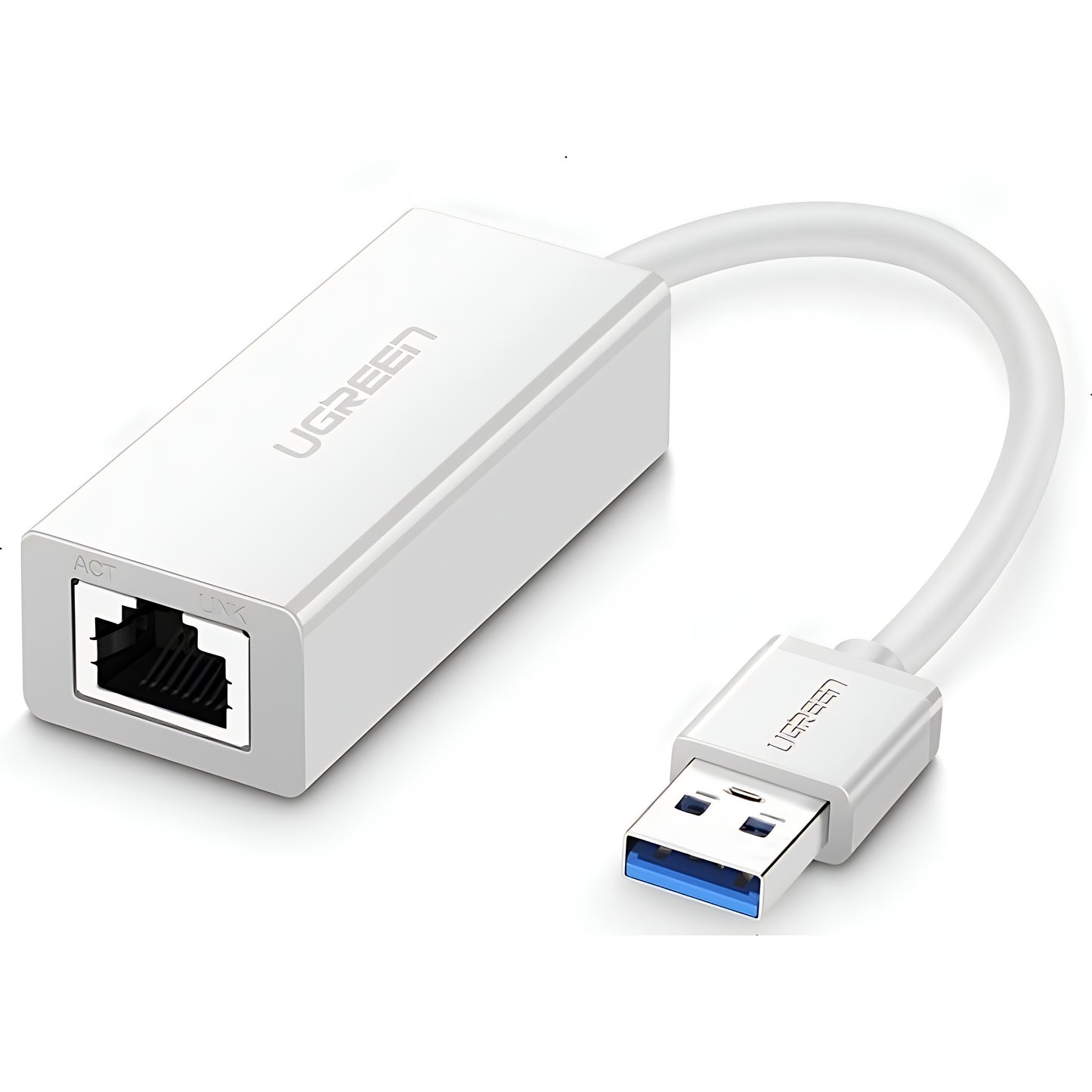 UGREEN CR111 Nätverkskort, RJ45, USB 3.0, Vit