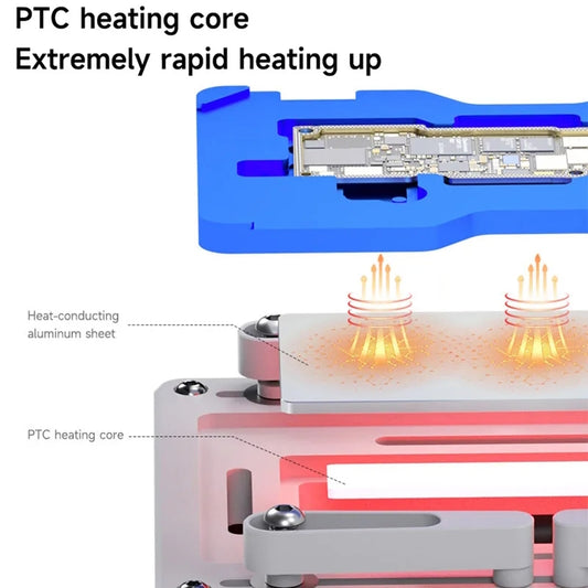 Mechanic PCB Hotplate for Apple iPhone X - 15 Series