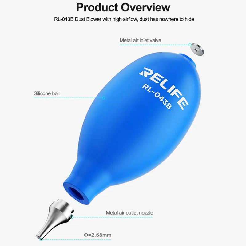 Relife RL-043B Luftpump för rengöring av elektroniska enheter