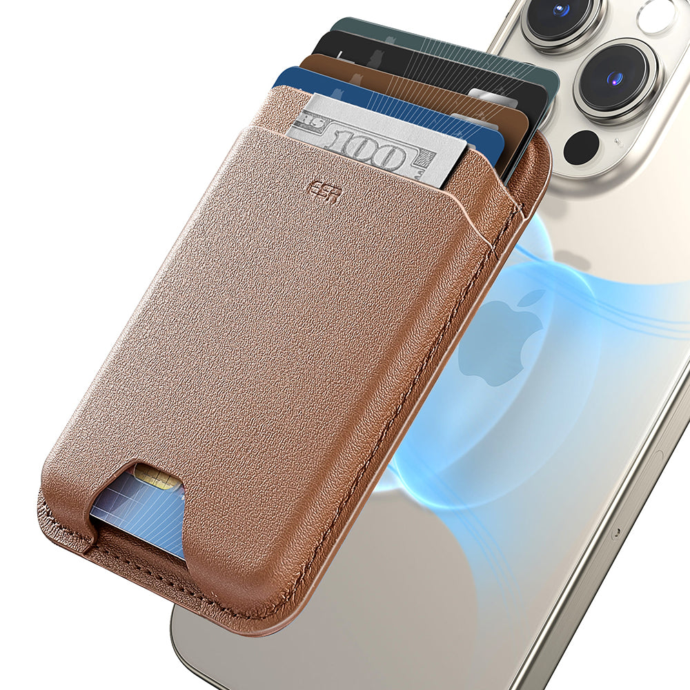 Magsafe plånbok, ESR, Boost, Brun