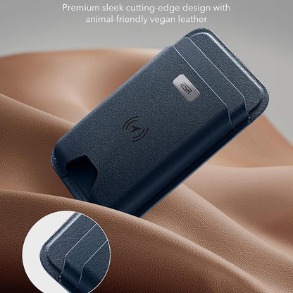 Magsafe plånbok, ESR, Classic Geo, Marinblå