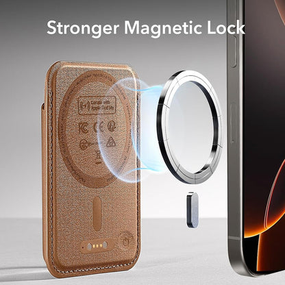 Magsafe plånbok, ESR, Classic Geo, Brun