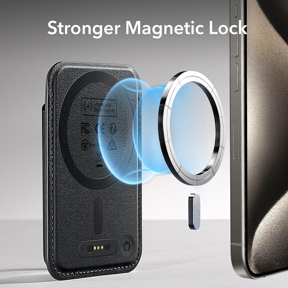 MagSafe-plånbok, ESR, Classic Geo, Svart