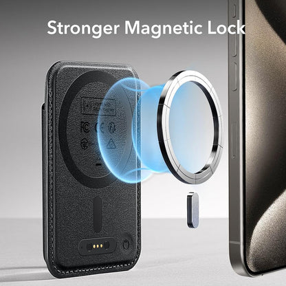 MagSafe-plånbok, ESR, Classic Geo, Svart