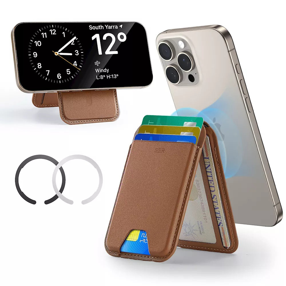 Magsafe plånbok, ESR, Classic, Brun