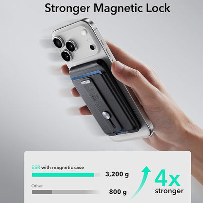 MagSafe-plånbok, ESR, Findy my Wallet 5C, Svart