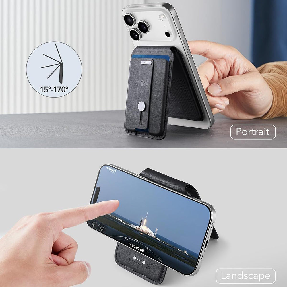 MagSafe-plånbok, ESR, Findy my Wallet 5C, Svart