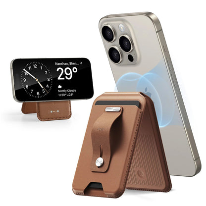 MagSafe-plånbok, ESR, Findy my Wallet, Brun