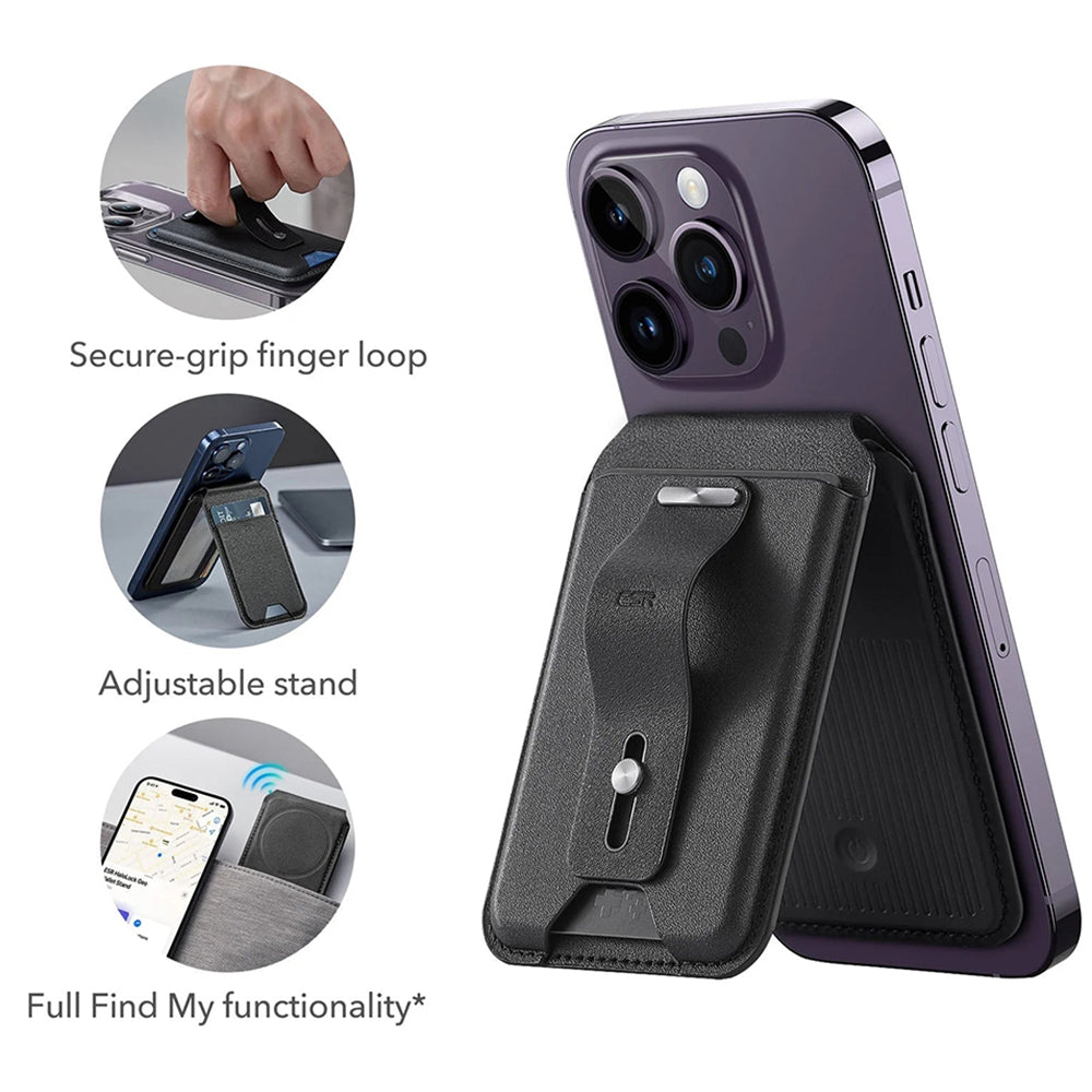 MagSafe-plånbok, ESR, Findy my Wallet, Brun