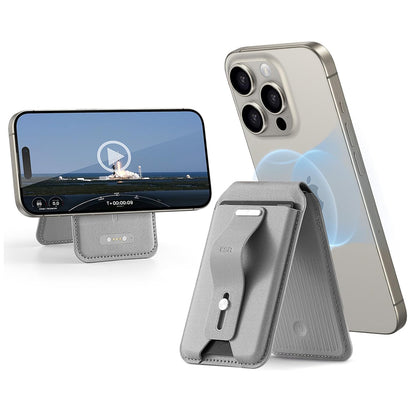 Magsafe plånbok, ESR, Find my Wallet, Grå