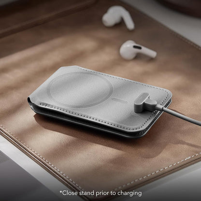 Magsafe plånbok, ESR, Find my Wallet, Grå