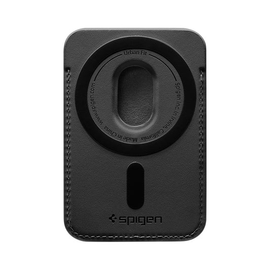 MagSafe-plånbok, Spigen, MagFit Urban Fit, Svart AFA11335