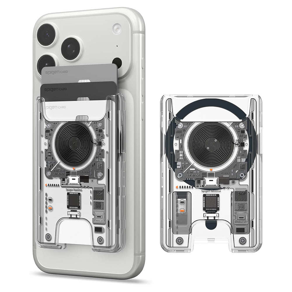 MagSafe-plånbok, Spigen, Ultra Hybrid Zero One, Transparent AFA11403