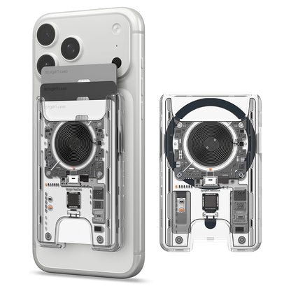 MagSafe-plånbok, Spigen, Ultra Hybrid Zero One, Transparent AFA11403