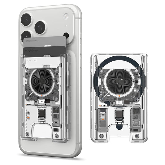 MagSafe-plånbok, Spigen, Ultra Hybrid Zero One, Transparent AFA11403