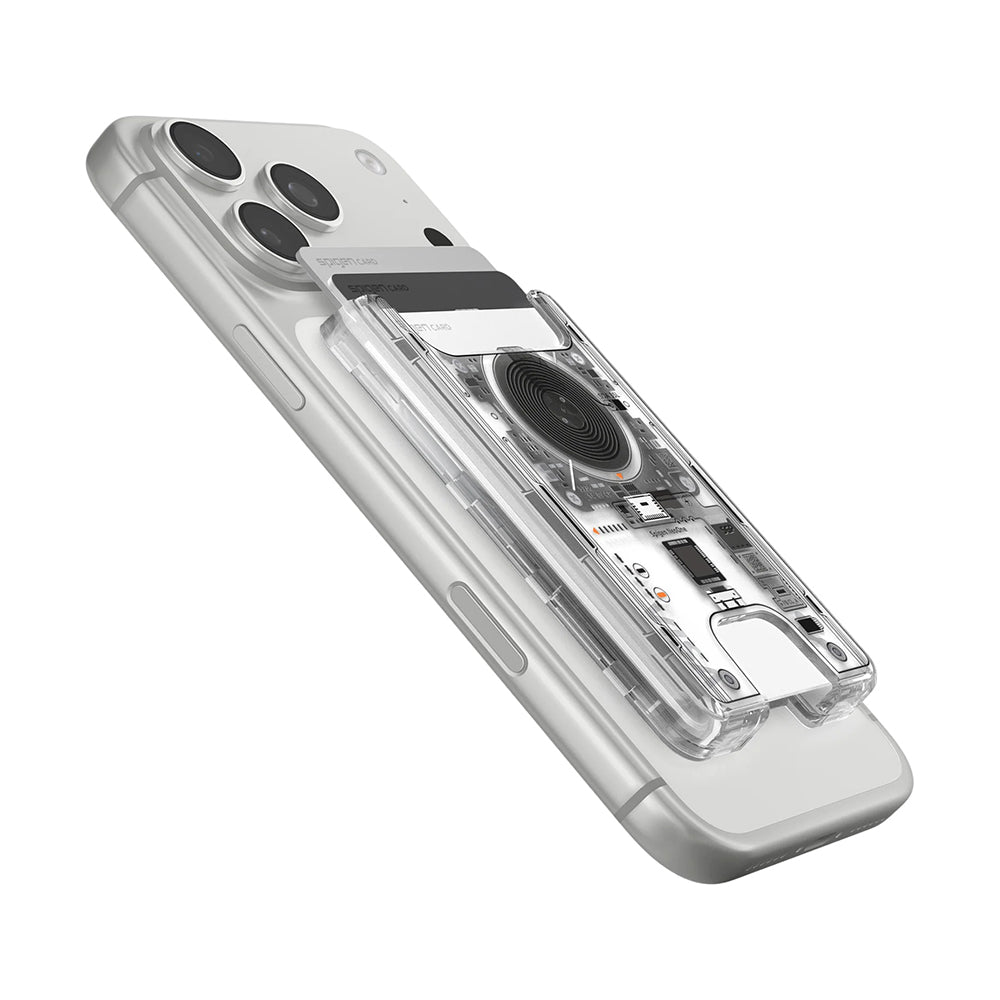 MagSafe-plånbok, Spigen, Ultra Hybrid Zero One, Transparent AFA11403
