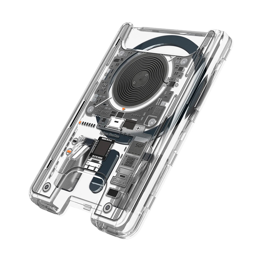 MagSafe-plånbok, Spigen, Ultra Hybrid Zero One, Transparent AFA11403