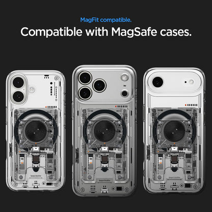 MagSafe-plånbok, Spigen, Ultra Hybrid Zero One, Transparent AFA11403