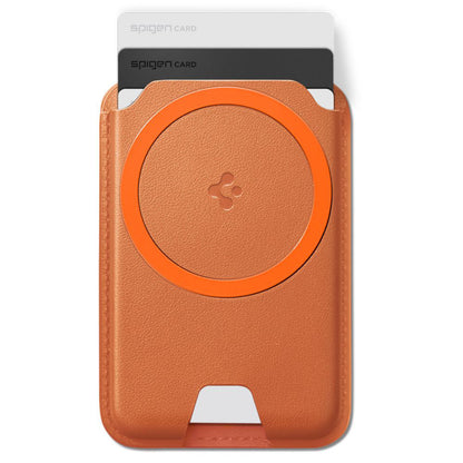MagSafe-plånbok, Spigen, Valentinus MagFit+, Orange AFA11340