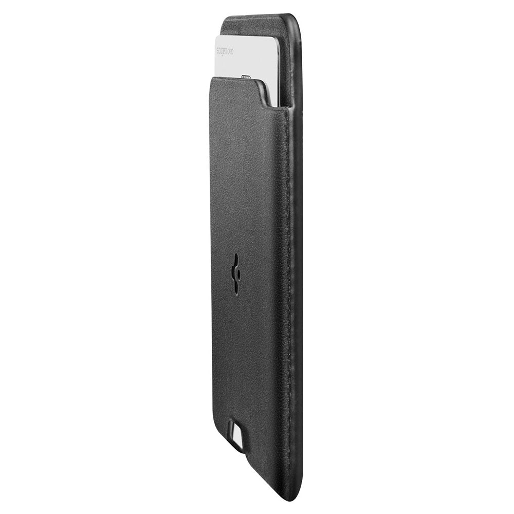 MagSafe-plånbok, Spigen, Valentinus MagFit, Svart AFA11337