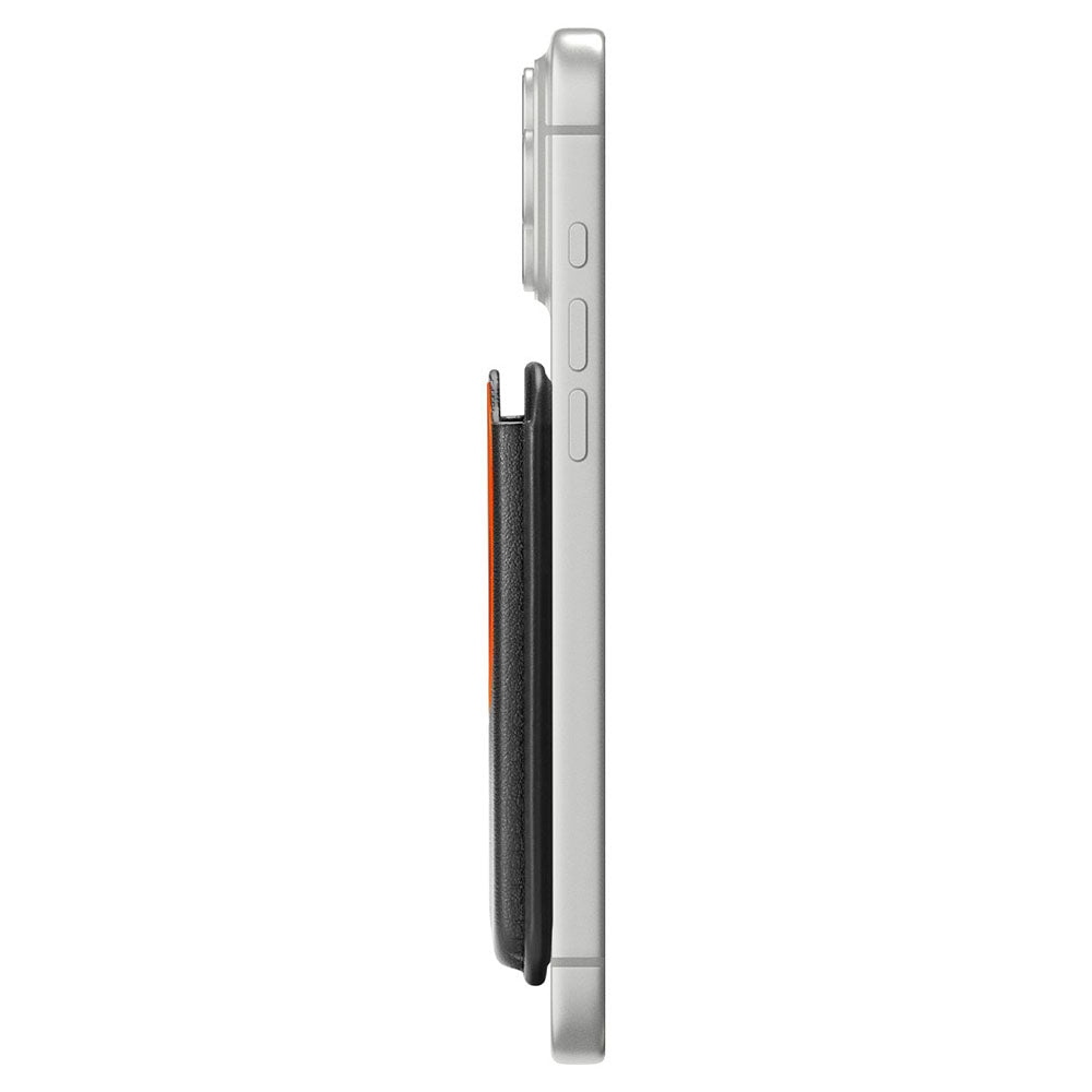 MagSafe-plånbok, Spigen, Valentinus MagFit+, Svart AFA11336