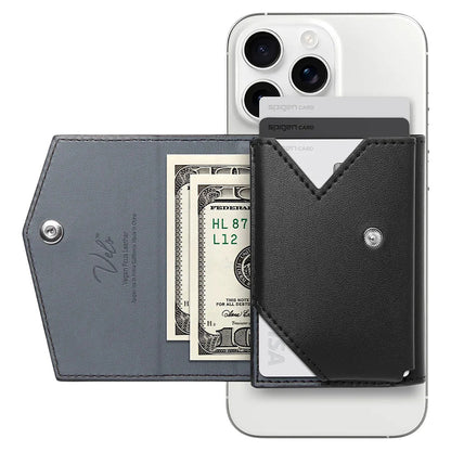 Plånbok Magsafe, Spigen, Valentinus Pro, Svart