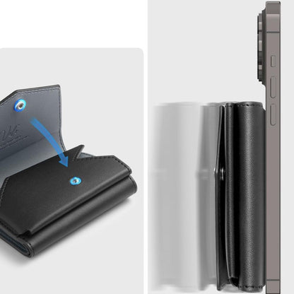 Plånbok Magsafe, Spigen, Valentinus Pro, Svart