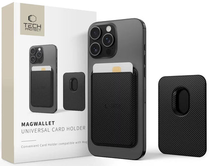 MagSafe-plånbok, Tech-Protect, Magwallet Carbon, Svart