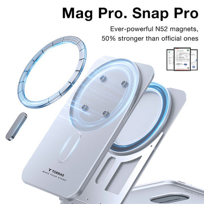 MagSafe-plånbok, Torras, Minimalist Slim, grå