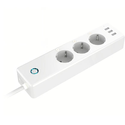 Gosund P1 Plus förlängningssladd, Wi-Fi, 3 x Schuko